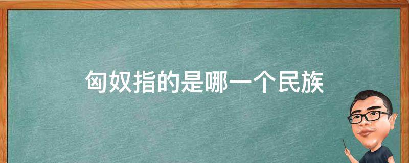 匈奴指的是哪一个民族 匈奴指的是哪一个民族的统治者