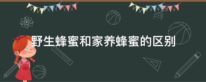 野生蜂蜜和家养蜂蜜的区别 野生蜂蜜好还是家养蜂蜜好