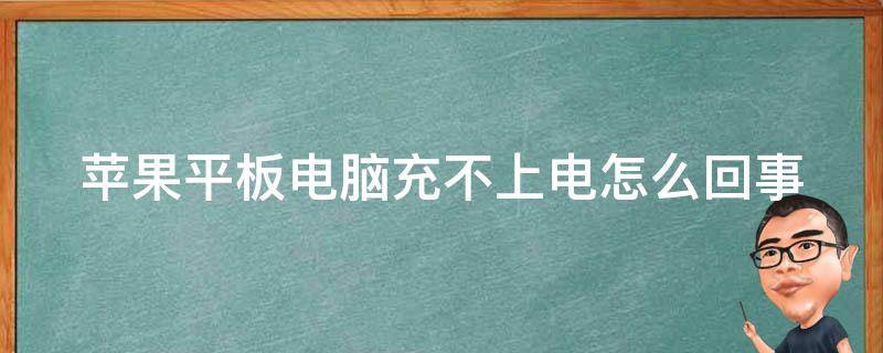 苹果平板电脑充不上电怎么回事（苹果平板电脑充不了电怎么办）