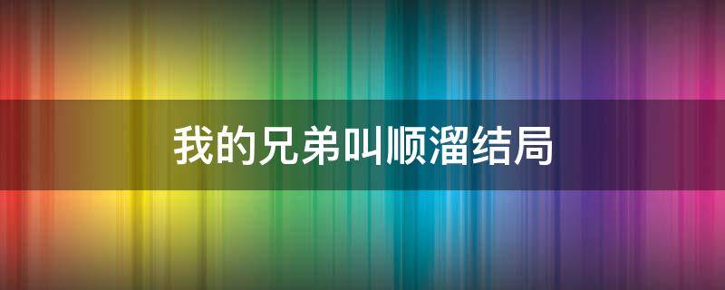 我的兄弟叫顺溜结局（我的兄弟叫顺溜结局怎么样）