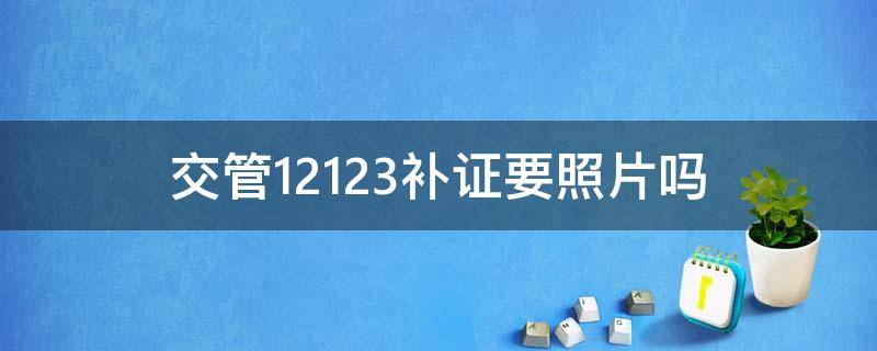 交管12123补证要照片吗 12123补证需要照片吗