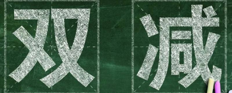 双减政策哪双减(双减政策指哪双减?)