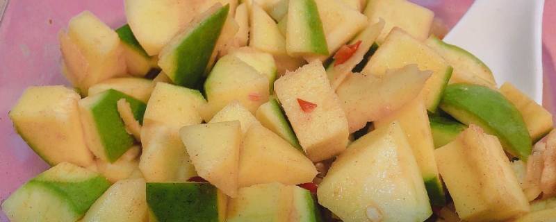 青芒怎么腌制好吃（青芒果怎么腌制）