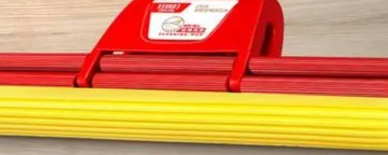 卡扣海绵拖把头怎么下(对着拖把怎么替换海绵卡扣)