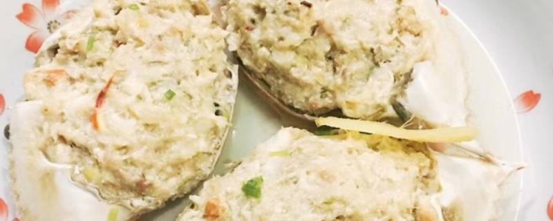 怎么样吃蟹盖 紫盖蟹怎么吃