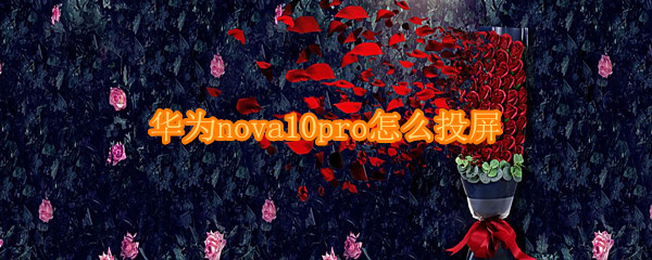 华为nova10pro怎么投屏 华为mate 10 pro手机如何投屏