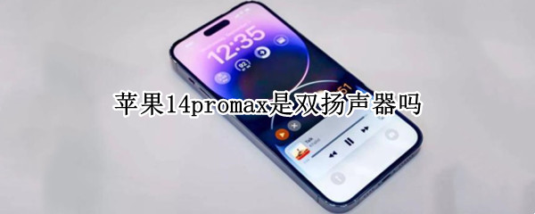 苹果14promax是双扬声器吗（苹果11pro max是双扬声器）