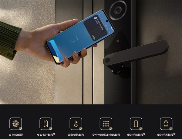 华为智能门锁SE猫眼版支持人脸识别吗