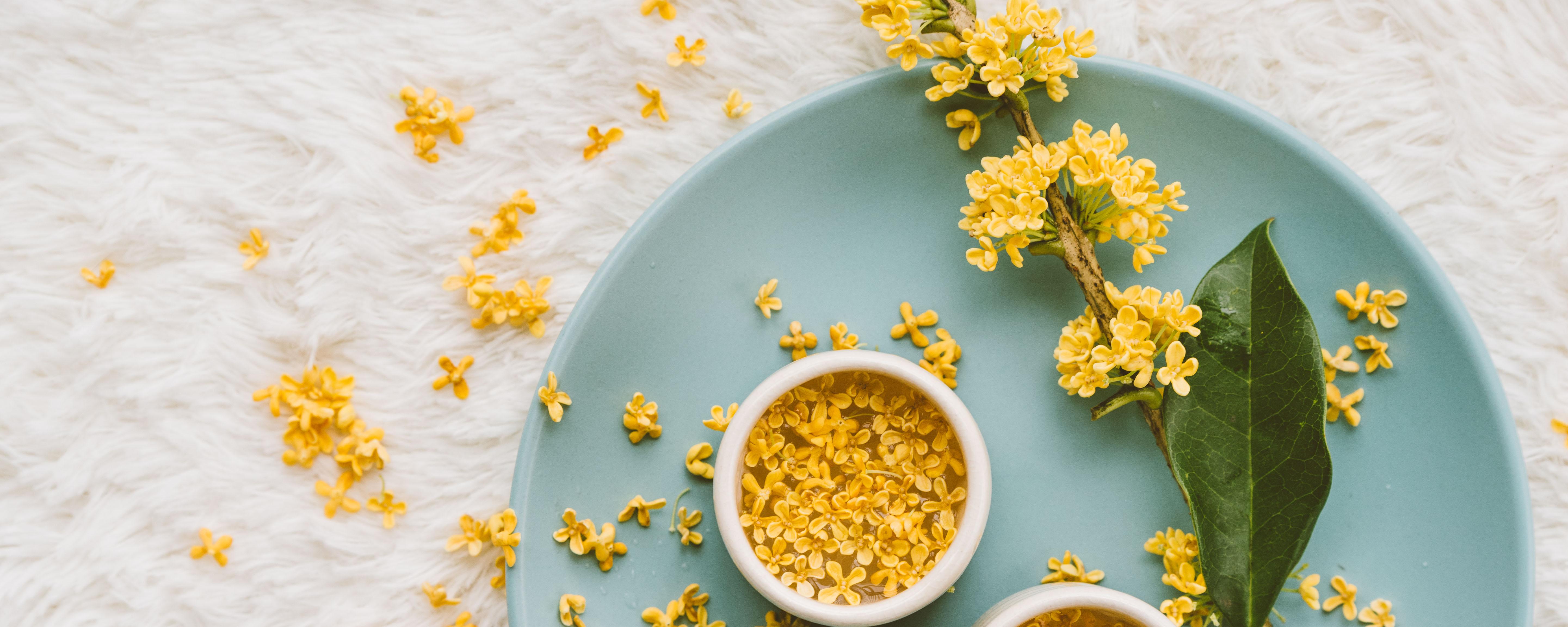 桂花茶不能和什么一起吃（桂花茶不可以和什么一起吃）