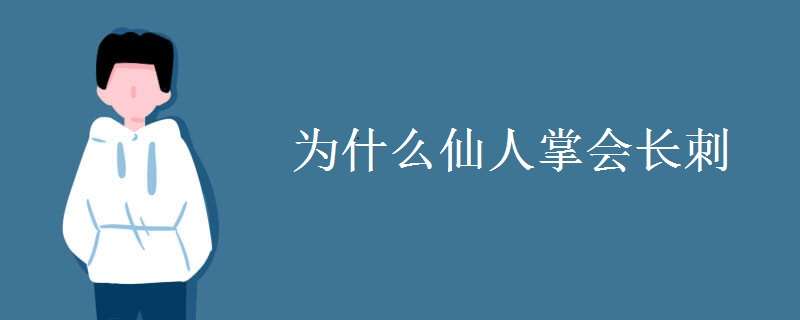 为什么仙人掌会长刺 为什么仙人掌会长刺呢阅读答案