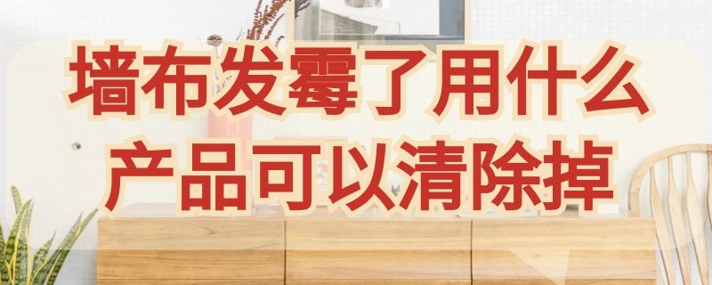 墙布发霉了用什么产品可以清除掉 墙布发霉了用什么产品可以清除掉霉斑