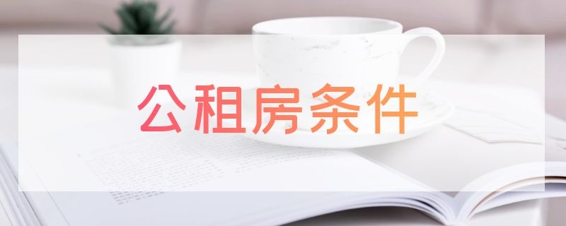 公租房条件（公租房条件怎么样）