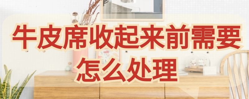 牛皮席收起来前需要怎么处理（牛皮席来年拿出来用怎么打理）