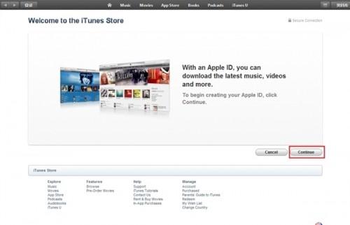 iTunes账号英文注册图文步骤