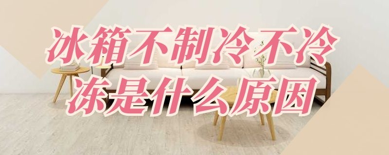 冰箱不制冷不冷冻是什么原因 冰箱不制冷不冷冻是什么原因呢