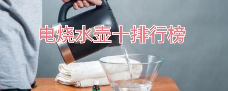 电烧水壶十排行榜（电开水壶排名）