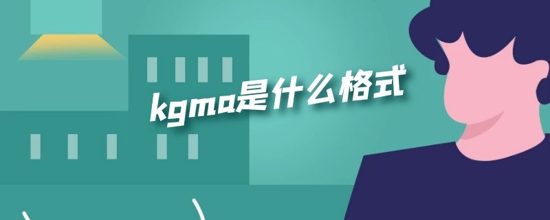 kgma是什么格式 kgma是什么格式车里能放吗