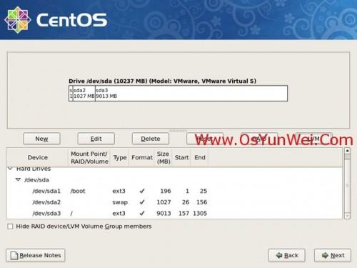 CentOS 5.10 服务器系统安装配置图解教程