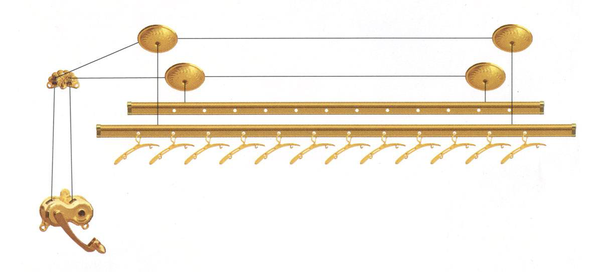 升降晾衣架安装步骤 维修及保养方法