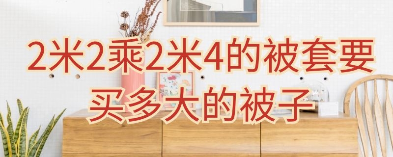 2米2乘2米4的被套要买多大的被子