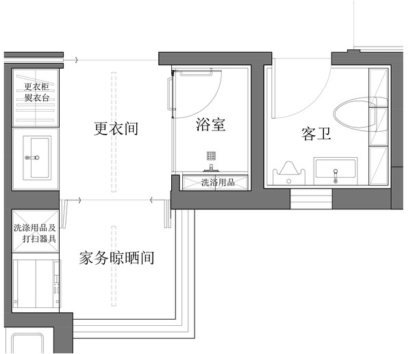 家务间布局设计 打造高效实用家务间 