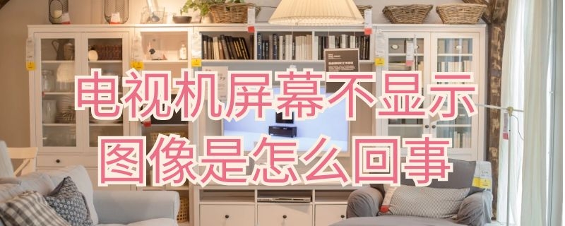 电视机屏幕不显示图像是怎么回事 电视机屏幕不显示图像是怎么回事