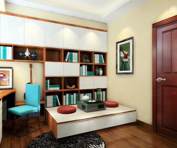 墙上书架有几种类型 墙上有什么书架的款式