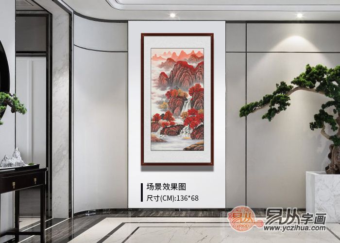 进门玄关挂画该如何选择 进门玄关挂画有什么讲究