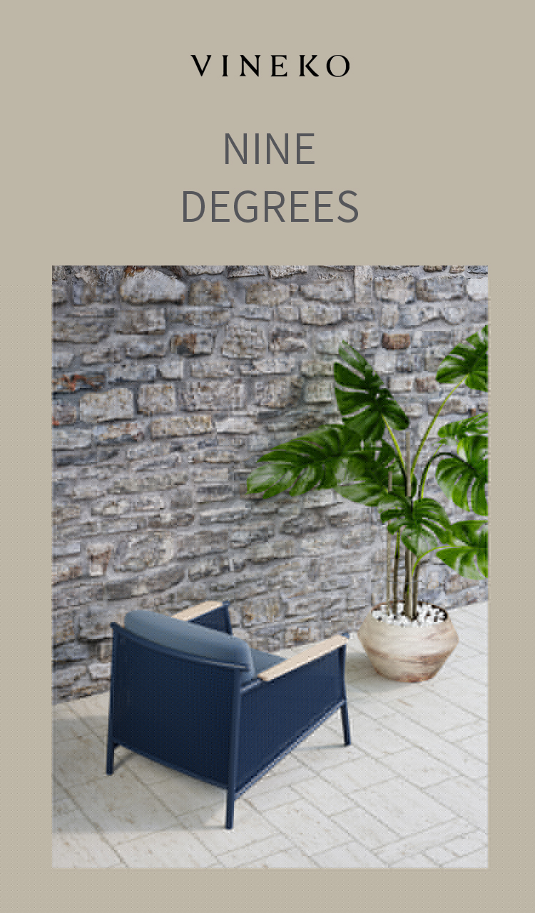 户外家具都是简约风?VINEKO唯尼可新品开启户外优雅轻奢生活 户外家具都是简约风?VINEKO唯尼可新品开启户外优雅轻奢生活
