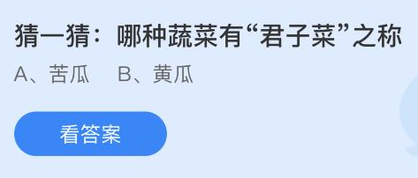 今日蚂蚁庄园小鸡课堂正确答案最新：人类所感知的外界信息80%来自？哪种蔬菜有君子菜之称？