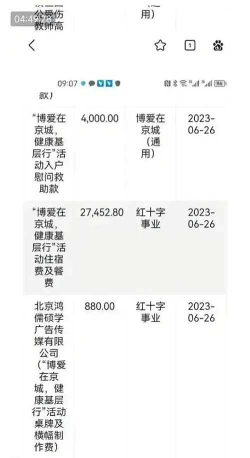 北京红十字会回应费用质疑：3次诊疗近百名志愿者开支